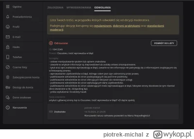 piotrek-michal - Moderacja poziom wykop #Moderacja #wykopefekt #cenzura