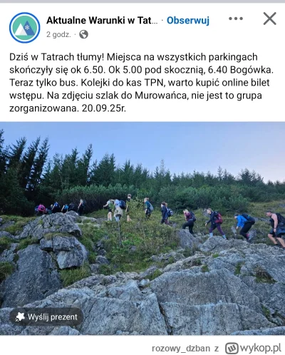 rozowy_dzban - Trzymajcie się tam w tych Tatrach Mireczki!

#gory #tatry