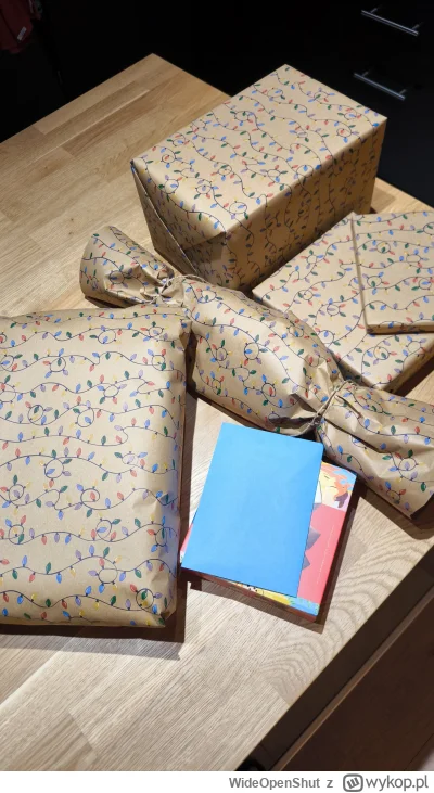 WideOpenShut - #wykopaka prezenty zapakowane i czekają na swojego odbiorcę, który nie...