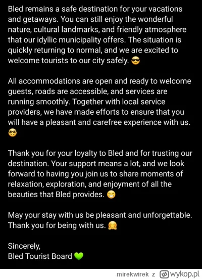 mirekwirek - @GrochenMochen: ryzykujemy i ruszamy za kilka dni do Bled. Ich źródła mó...