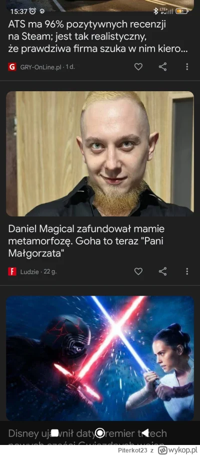 Piterkot23 - #danielmagical tak jest Prze pani Gosiu złociutka ( ͡° ʖ̯ ͡°)