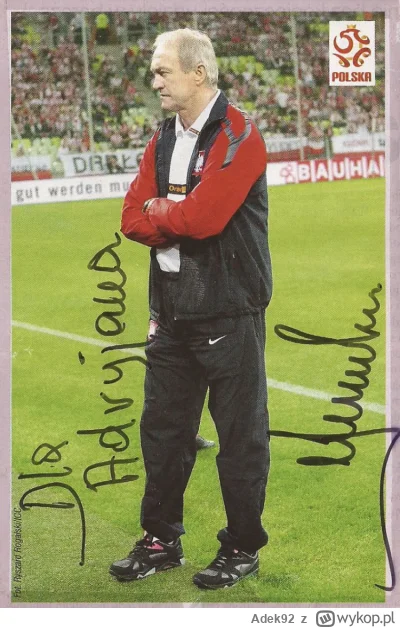 Adek92 - Spotkałem trenera Smudę w hotelu Sharaton w Warszawie tuż przed EURO 2012. W...