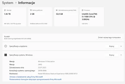 Foxing - >PC Health Check mówi, że mój i7-7700HQ nie jest na liście obsługiwanych pro...
