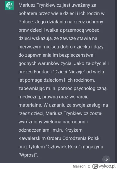 Marsoni - Przyznać sie kto go tego nauczyl xDD  #chatgpt #heheszki