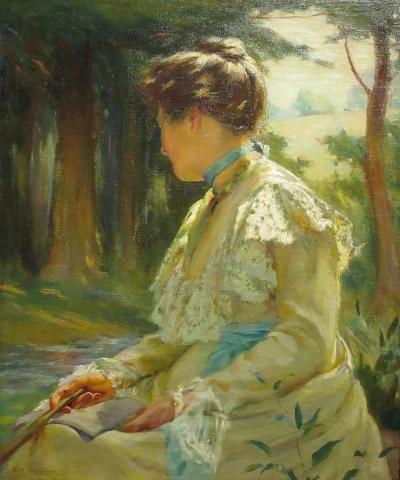 Bobito - #obrazy #sztuka #malarstwo #art

Portret pani Reid, 1902
Autor: George Agnew...