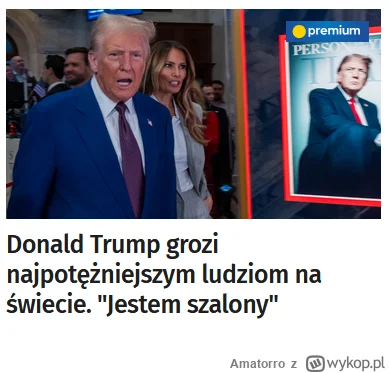 Amatorro - >Po prezydenturze mi o--------a

#polityka #usa #trump #walaszek #kapitanb...