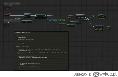 Julek85 - prosty przykład czemu nie lubie blueprintów w #unrealengine

kilka linijek ...