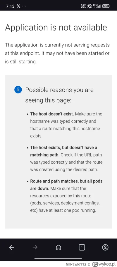 MrPawlo112 - Tylko mi wywaliło #play ? Aplikacja tak samo nie działa
