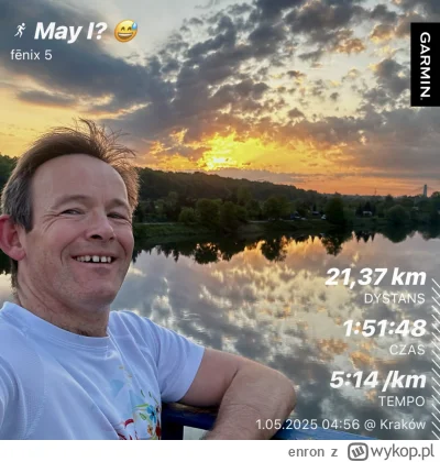 enron - 32 286,89 - 21,37 = 32 259,52

Co to za otwarcie majówki bez strzelenia połów...