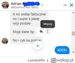 Lambo994 - Potężny husarz, prawilny "#!$%@? pedałów", który z oficjalnego konta na In...