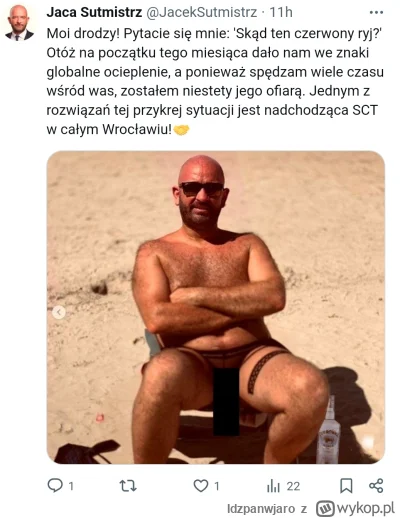 Idzpanwjaro - https://twitter.com/JacekSutmistrz 

#wrocław #heheszki #twitter