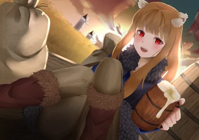 LatajacaPapryka512 - #holo #horo #spiceandwolf #anime #randomanimeshit