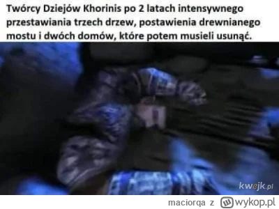 maciorqa - Coś czuję, że przez najbliższe 24 godziny tagi #gothic oraz #dziejekhorini...