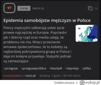 GoldenJanusz - u mnie w mieście był przypadek że chłop popełnił samobójstwo poprzez w...