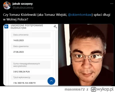 masonios72 - To wina symetrystów, neofaszystów, rosyjskich agentów i prawactwa, że To...