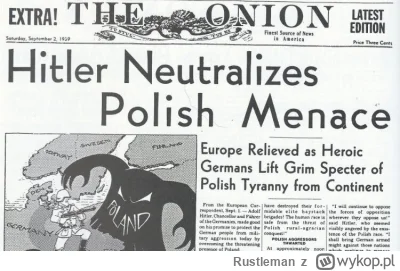 Rustleman - @nornik12: Sarmatofaszystowskie imperium zagrażało biednym Niemcom