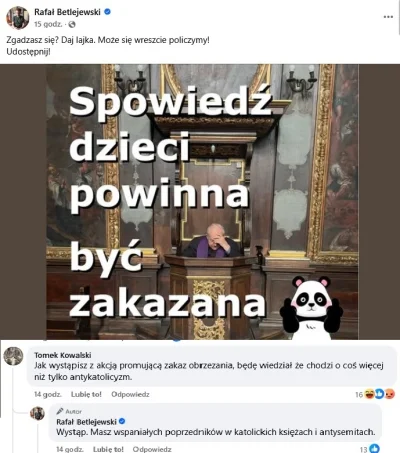 Skallagrimsson - Zakaz spowiedzi dzieci? Jak najbardziej, już i teraz! Zakaz obrzezan...