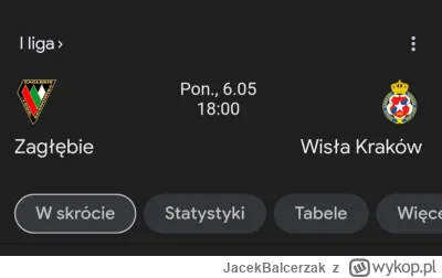 JacekBalcerzak - W poniedziałek #pierwszaligastylzycia i pewnie porażka w Sosnowcu 

...