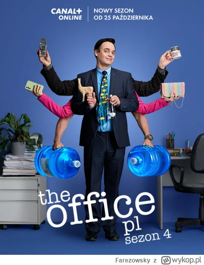 Farezowsky - The Office PL Sezon 4 - 25 października.
Premiery po 3 odcinki co tydzie...