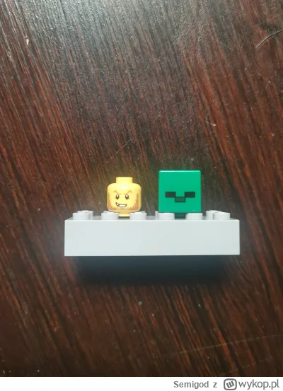 Semigod - @ExtraPensja specjalne sześcienne główki o wysokości 4 płytek (wyższe od zw...