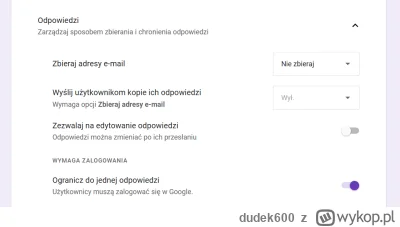 dudek600 - @gorzki99: ankieta jest w pełni anonimowa, zalogowanie jest potrzebne do t...