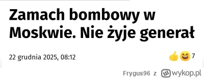 Frygus96 - #wojna #ukraina

Hehe