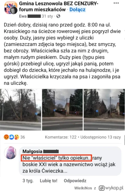 WielkiNos - @tomilipin już teraz mają ból d--y jak się powie "właściciel" psa, bo pow...