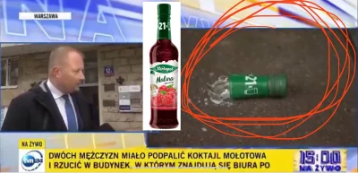 XeNinja - Oto koktajl mołotolowa według naleśnika zembaczyńskiego i mediów. Koktajl z...