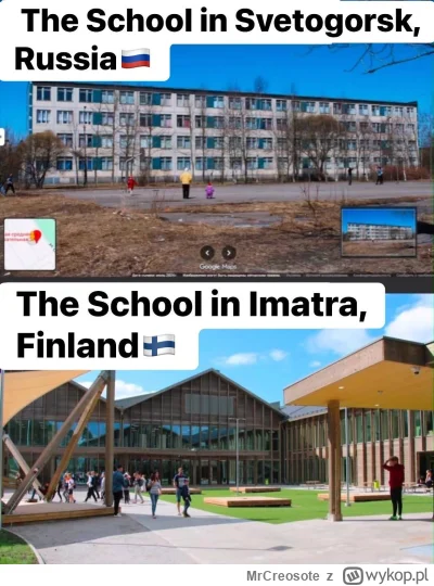 MrCreosote - Te dwie szkoły dzieli zaledwie 9 km.
#rosja #ruskimir #bekazkonfederacji