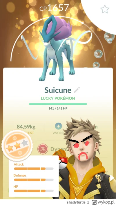 shadyturtle - #pokemongo to ci kurła lucky trade ( ͡° ʖ̯ ͡°)
