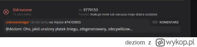 deziom - @wykop: pięknie wygląda was komentarz w zestawieniu z komentarzem wyżej XD