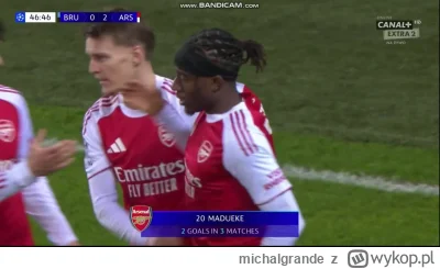 michalgrande - #mecz #golgif #ligamistrzow #arsenal
Club Brugge 0-2 Arsenal, dublet ...
