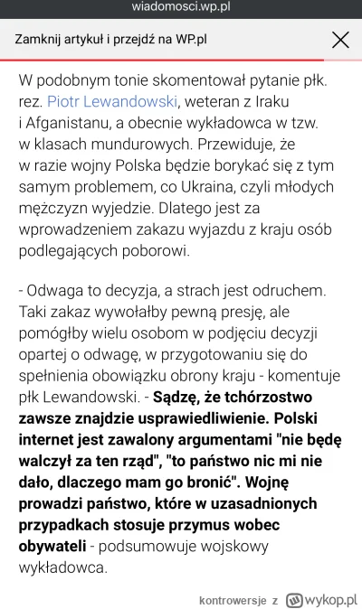 kontrowersje - Trudno o głupsze tłumaczenie 
 zakaz wywołałby pewną presję, ale pomóg...