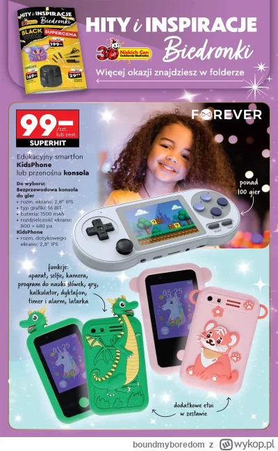 boundmyboredom - Czy ktoś może kupił konsolkę w biedronce, która jest prawie identycz...