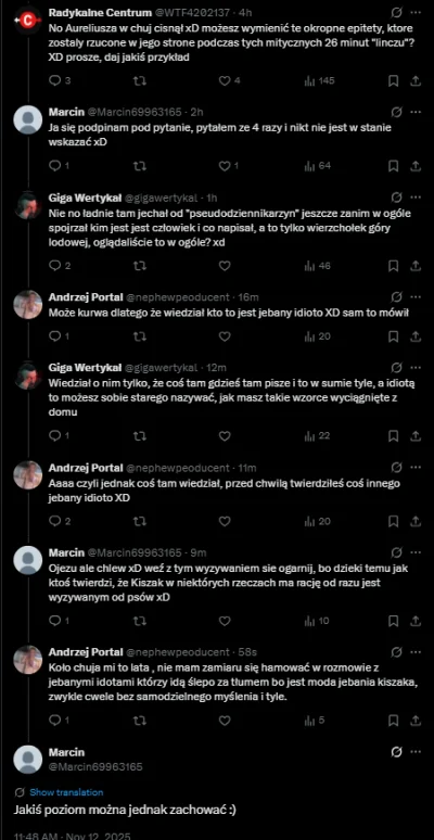 Eksagnem - Ostatnio pisałem o swoich obserwacjach Twitterowych, że akolici rumuna nie...