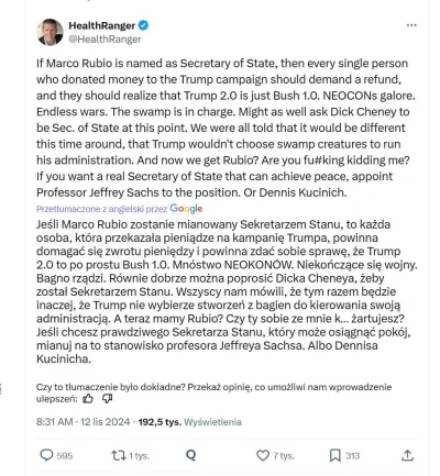 czlowiekzlisciemnaglowie - Dlaczego profile MAGA tak się wpieniły, że Trump chce powo...