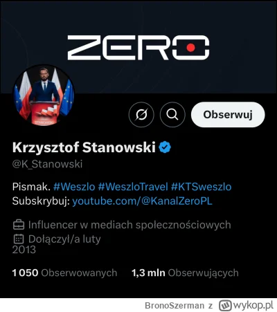 BronoSzerman - Chyba PiSmak. 

#stanowski #kanalzero #debata