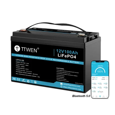 n____S - ❗ TTWEN 12V 100Ah Bluetooth LifePO4 Battery Pack 1280Wh [EU]
〽️ Cena: 278.38...