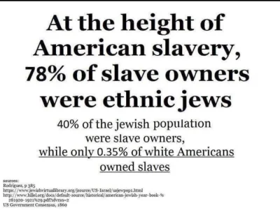 6i0_oi9 - W 1860 r., u szczytu rozwoju niewolnictwa w USA, 78% posiadaczy niewolników...