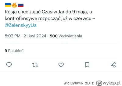 wiciuWw46xD - #wojna #ukraina #rosja
https://twitter.com/WarNewsPL1/status/1782108003...