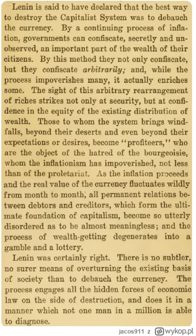 jacos911 - @mookie: No tak właśnie, inflacja rozwala nam model społeczny że pracą moż...