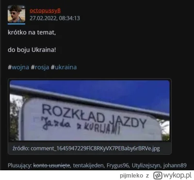 pijmleko - @octopussy8: tak jak myślałem , autystyczny troll, który robi gównoburze z...