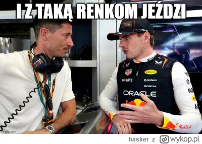 hasker - #f1 Lewandowski został poinformowany z pierwszej renki kto jest królem F1