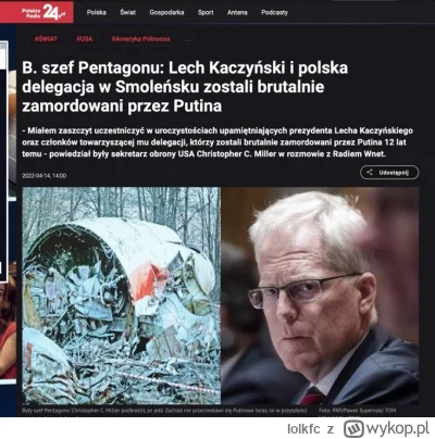 lolkfc - Nawet jeśli to prawda to mówienie tego teraz jest tylko i wyłącznie po to że...