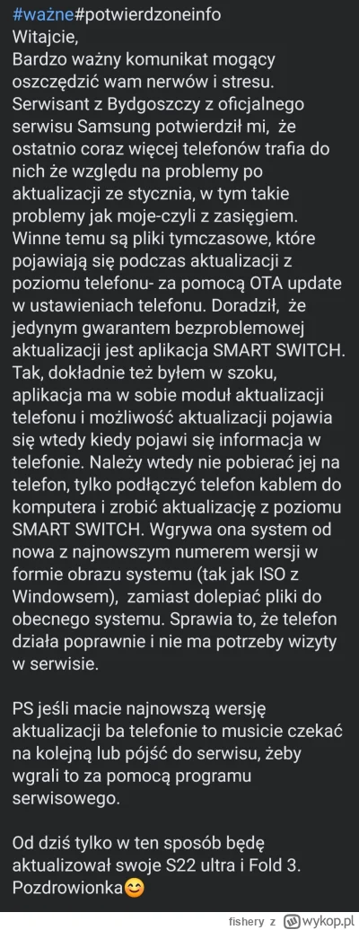 fishery - @follow_me: Gdzieś ostatnio czytałem że w styczniowej aktualizacji coś się ...