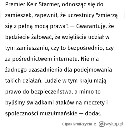 CipakKrulRzycia - #wielkabrytania #religia #polityka 
Czy po takim stwierdzeniu, Prem...