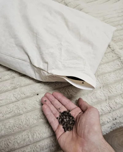 Handstander12 - Śmiechu warte chuop se kupił poduszkę z łuską gryki do spania 

#wyko...