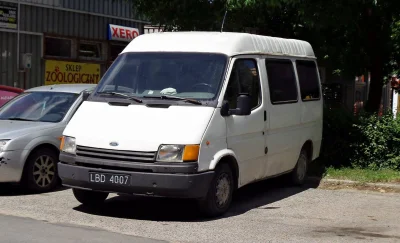 Wojtasz2005 - #czarneblachy Ford Transit IV Przedliftowy (1986-1991)
