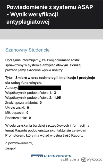 as25_cule - #studbaza

Jedziemy z k-----i a k---y jadą z nami 

( ͡° ͜ʖ ͡°)