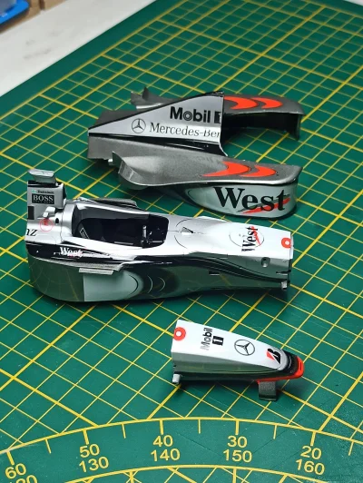 tryta - po ciężkich bojach ze starymi kalkami wreszcie zaczęło to przypominać bolid f...